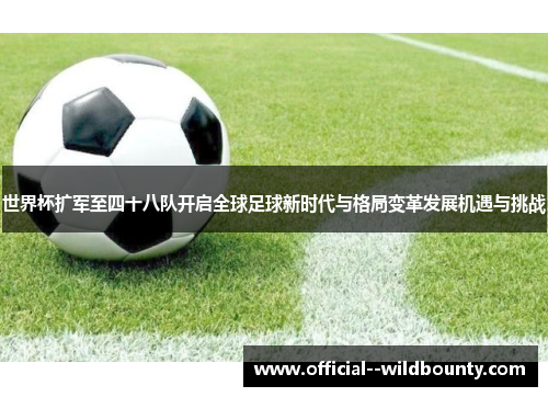 世界杯扩军至四十八队开启全球足球新时代与格局变革发展机遇与挑战